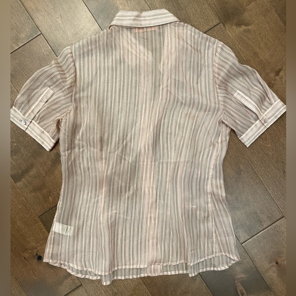 Vintage Juicy Couture silk button up top - Picture 4 of 7